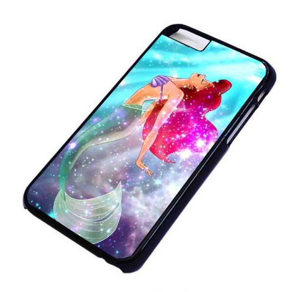 Ariel the little mermaid galaxy For iPhone and samsung galaxy cases