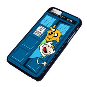 adventure time public police box For iPhone and samsung galaxy S3, S4, S5, S6 cases