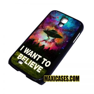 I want to believe x-file galaxy iPhone 4, iPhone 5, iPhone 6 cases