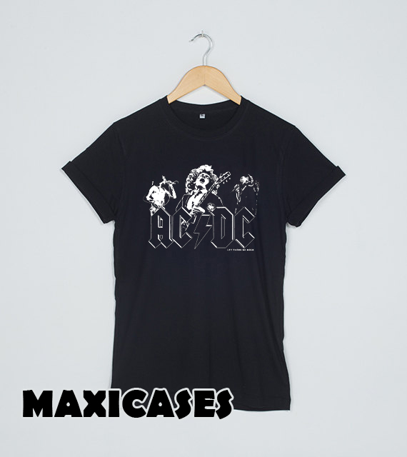 ACDC Black in Black T-shirt Men, Women and Youth