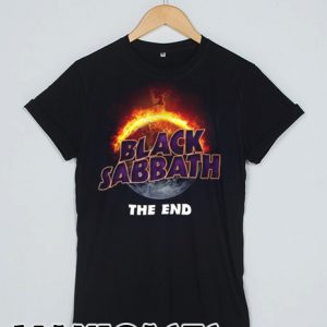 Black Sabbath the end T-shirt Men, Women and Youth