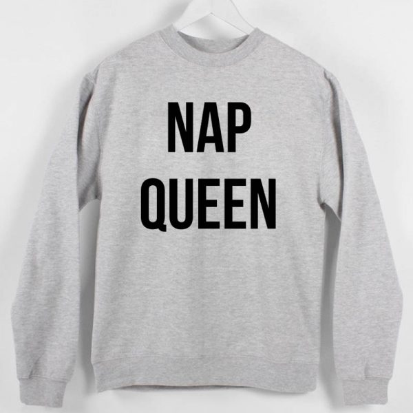 Nap queen Sweatshirt Sweater Unisex Adults size S to 2XL