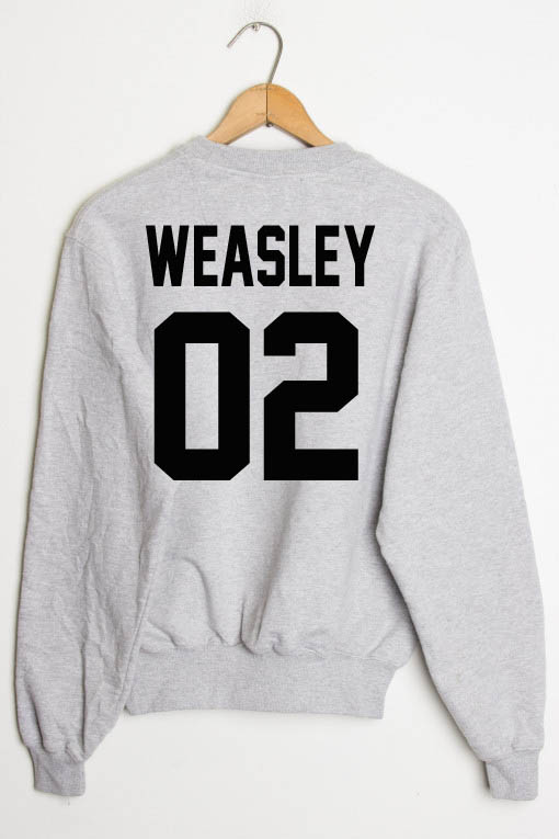 Weasley Sweatshirt Sweater Unisex Adults size S to 2XL