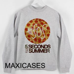 5 seconds of summer pizza Sweatshirt Sweater Unisex Adults size S to 2XL
