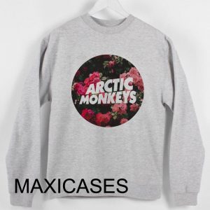 Arctic Monkeys floral Sweatshirt Sweater Unisex Adults size S to 2XL