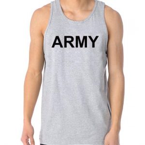 Army tank top men and women Adult