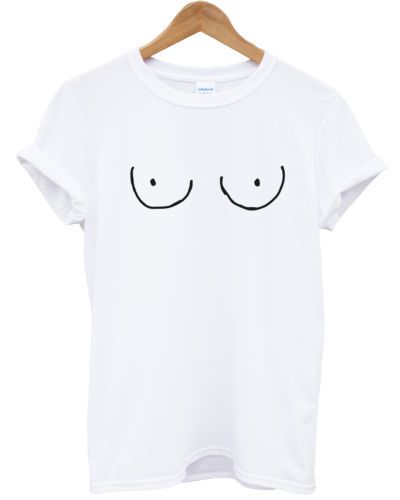 Boobs T Shirt Men Women and Youth Size S to 3XL