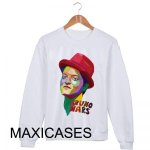 Bruno Mars WPAP Sweatshirt Sweater Unisex Adults size S to 2XL