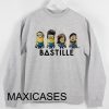 Bastille minions Sweatshirt Sweater Unisex Adults size S to 2XL