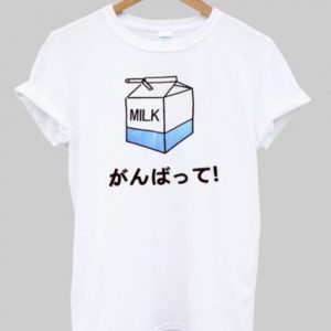 milk T-shirt Men Women and Youth