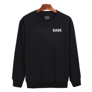 BABE logo Sweatshirt Sweater Unisex Adults size S to 2XL