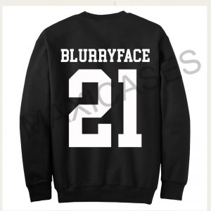 Blurryface 21 Sweatshirt Sweater Unisex Adults size S to 2XL