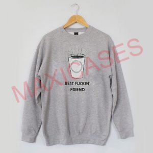 Hips And Hair Best Fuckin Friend Sweatshirt Sweater Unisex Adults size S to 2XL