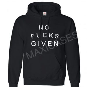 No fucks given Hoodie Unisex Adult size S - 2XL