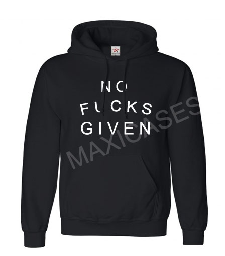 No fucks given Hoodie Unisex Adult size S - 2XL