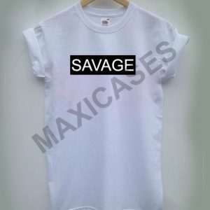 Savage logo T-shirt Men Women and Youth