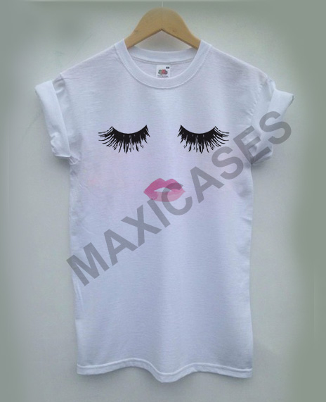 Sincerely Jules Lips & Lashes T-shirt Men Women and Youth