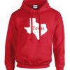 Texas map Hoodie Unisex Adult size S - 2XL