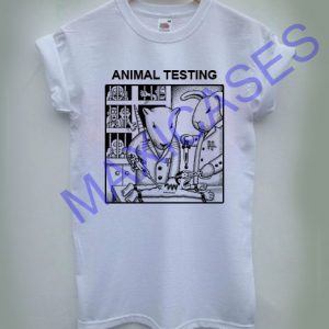 Animal testing T-shirt Men Women and Youth