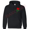 Rose Hoodie Unisex Adult size S - 2XL