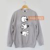 Mickey mouse hands Sweatshirt Sweater Unisex Adults size S to 2XL