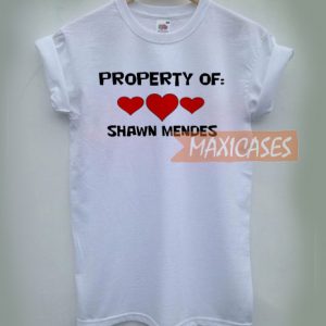 Property of Shawn Mendes T-shirt Men Women and Youth