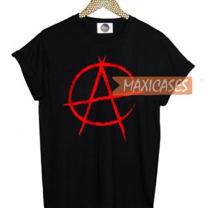 Anarchy symbol Cheap Graphic T Shirts for Women, Men and Youth