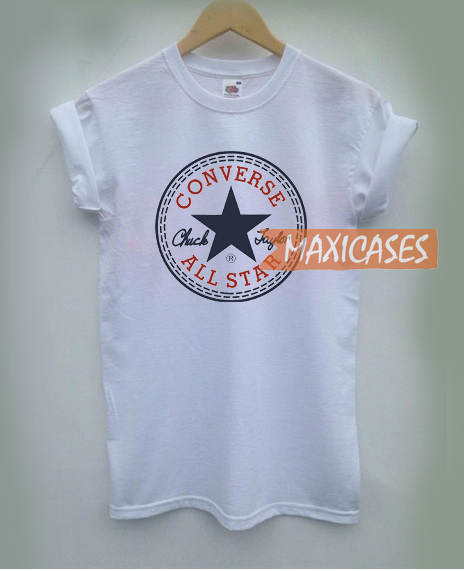 كرتون العاب Converse All Star Logo T Shirt for Women Men and Youth كرتون العاب
