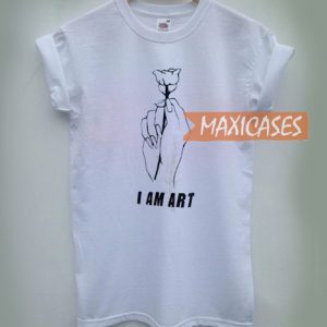 I am Art Rose T Shirt for Women, Men and Youth