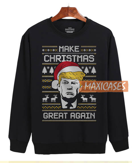 Sweatshirt White Donald Trump Dope 2