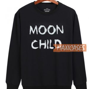 Pastel Goth Moon Child Sweatshirt