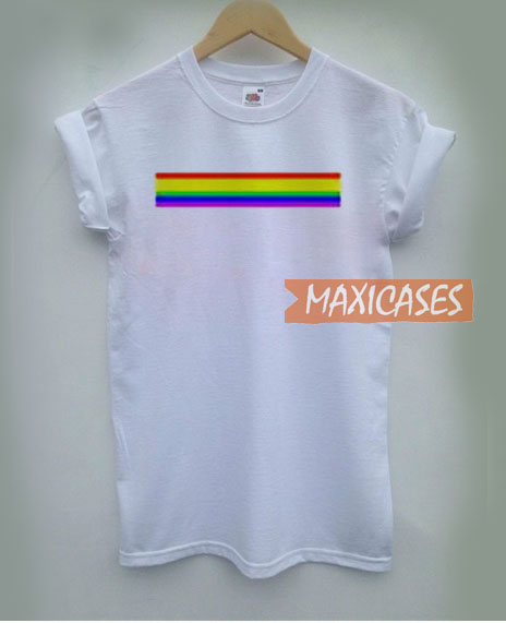 Rainbow Stripe T Shirt Women Men And Youth Size S to 3XL