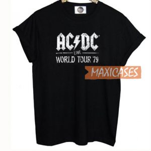 ACDC Live World Tour 79 T Shirt