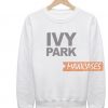 Ivy Park White Sweatshirt