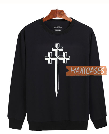 Cross Logo Sweatshirt Unisex Adult Size S to 3XL | Maxicases.com