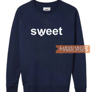 Sweet Navy Color Sweatshirt