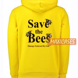 Save The Bees Back Hoodie