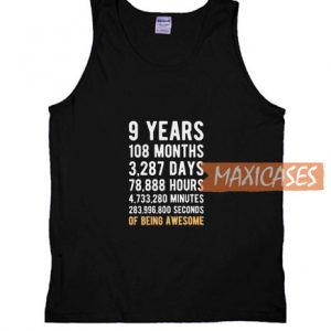 9 Years Graphic Tank Top