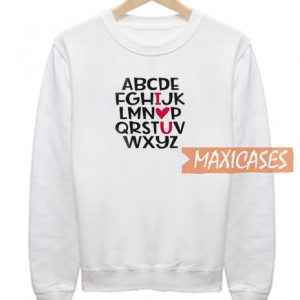 Abcde Graphic Sweatshirt