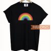 Rainbow Black T Shirt
