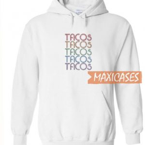 Tacos White Hoodie