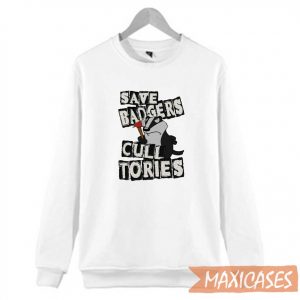 Save Badgers Cull Tories Sweatshirt