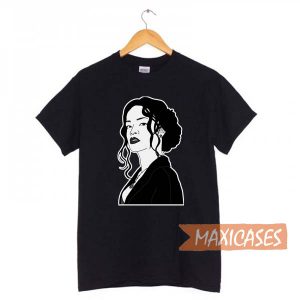 Rihanna Draw T Shirt Women, Men and Youth
